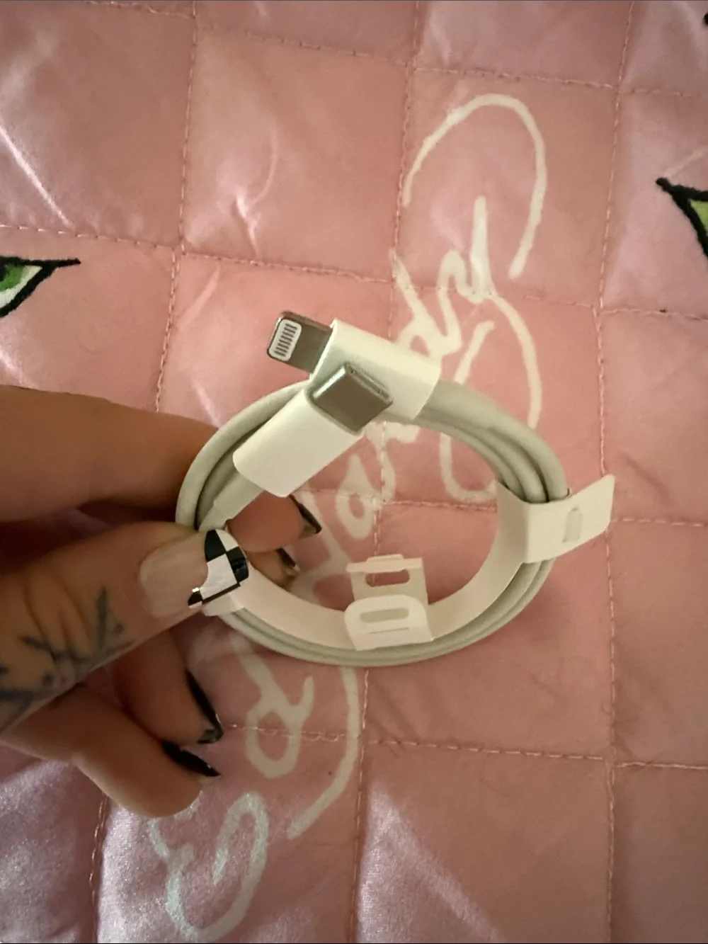 FREE with purchase Apple White Lightning to USB-C Charging Cable